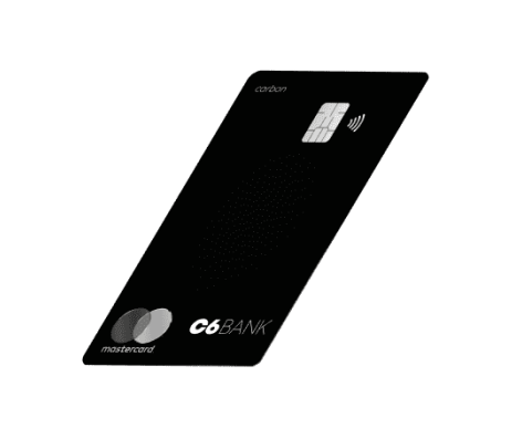 C6 Floating Black Card